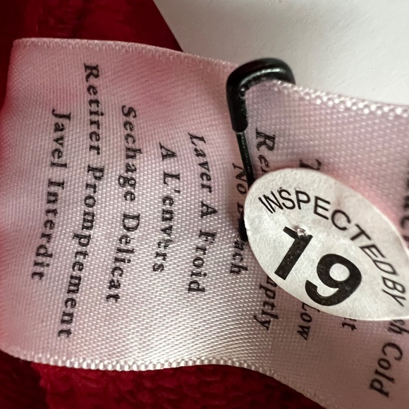 Frank Eileen Mini Belfast Crimson Red Size XS NWT - Picture 5 of 7